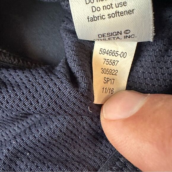 Athleta Multi Colored (Navy/Pink/Gray/Black) Sports Bra in Size XS - Picture 4 of 7